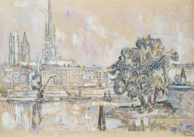 Rouen Cathedral by Paul Signac